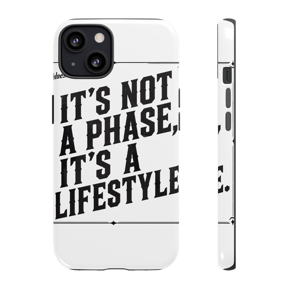 Wednesday "s not a phase, it" Phone Case - Official phone-cases merchandise