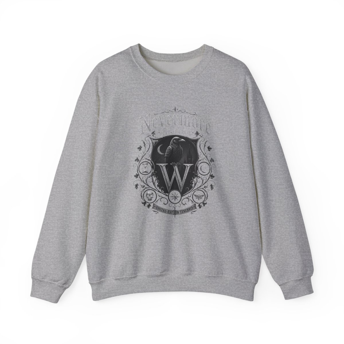 Wednesday "Nevermore Academy" Crewneck - Official sweatshirts merchandise
