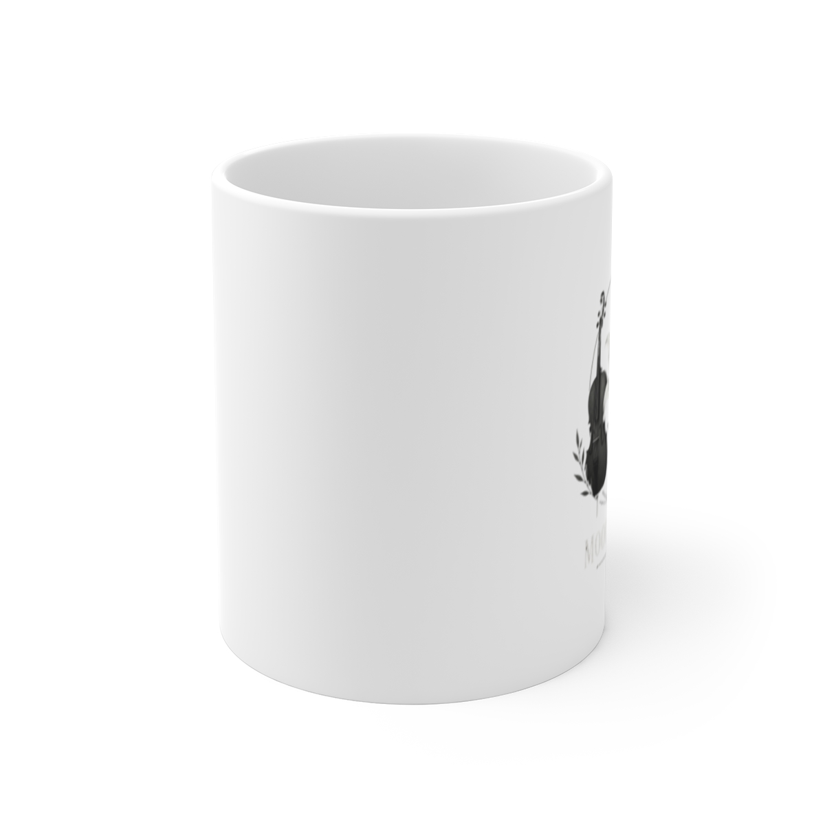 Wednesday "Mood: Macabre" White Mug - Official mugs merchandise