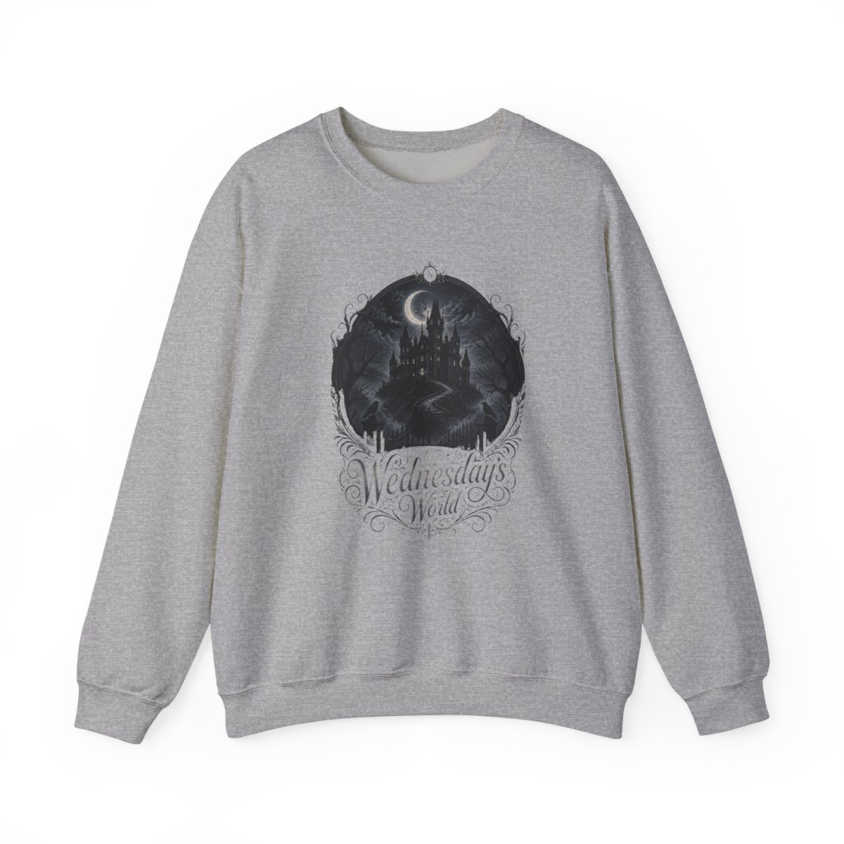 Wednesday "Welcome to Wednesday" Crewneck - Official sweatshirts merchandise