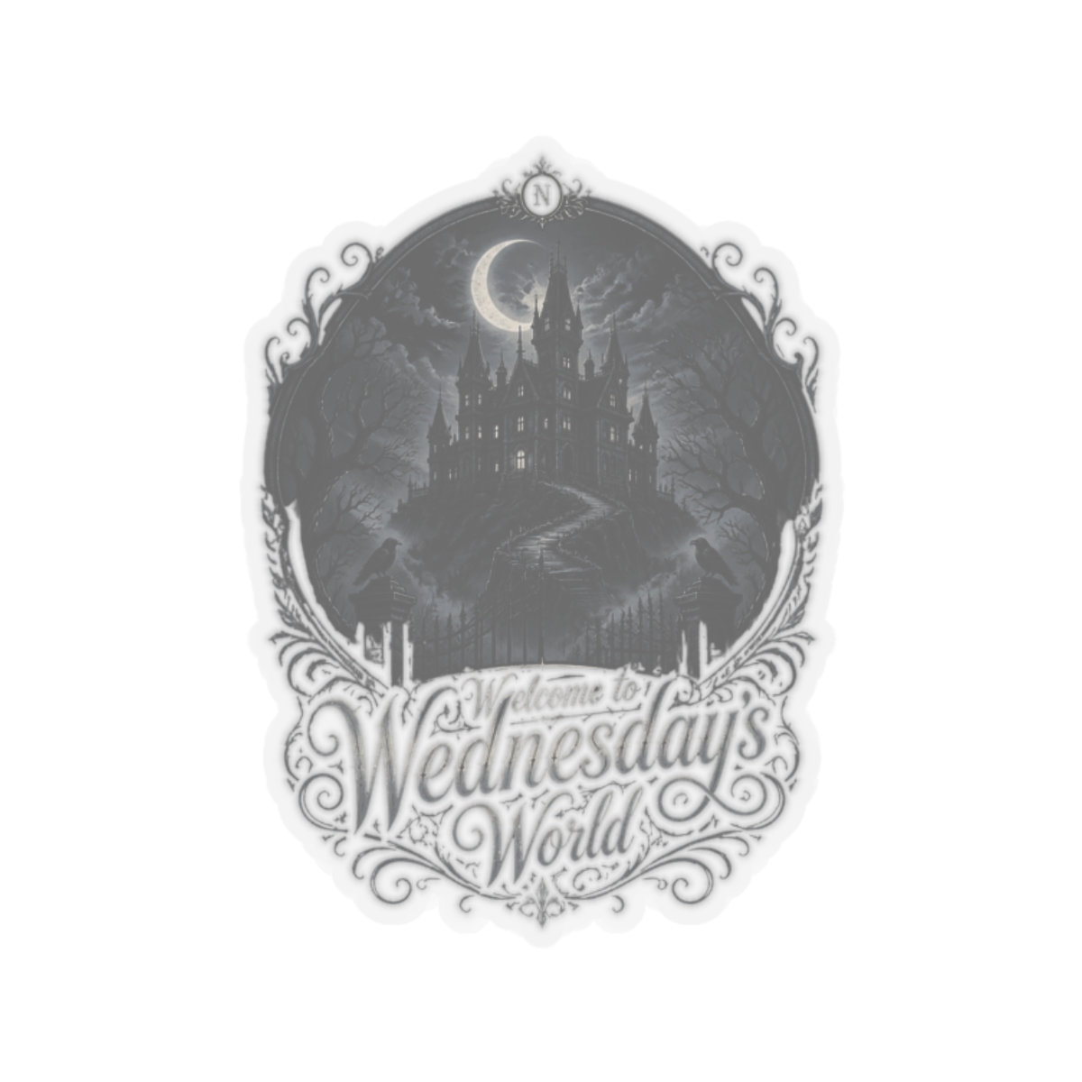 Wednesday "Welcome to Wednesday" Sticker