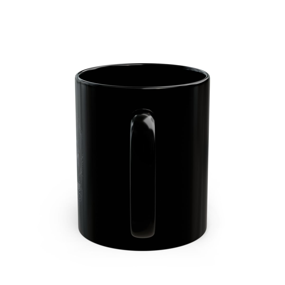 Wednesday "Welcome to Wednesday" Black Mug - alternate angle 4, merchandise